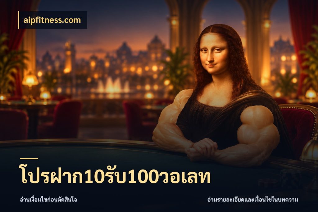 โปรฝาก10รับ100วอเลท เปิดมุมโปรให้เข้ากับเกมแนวโปรด สไตล์ aipfitness.com