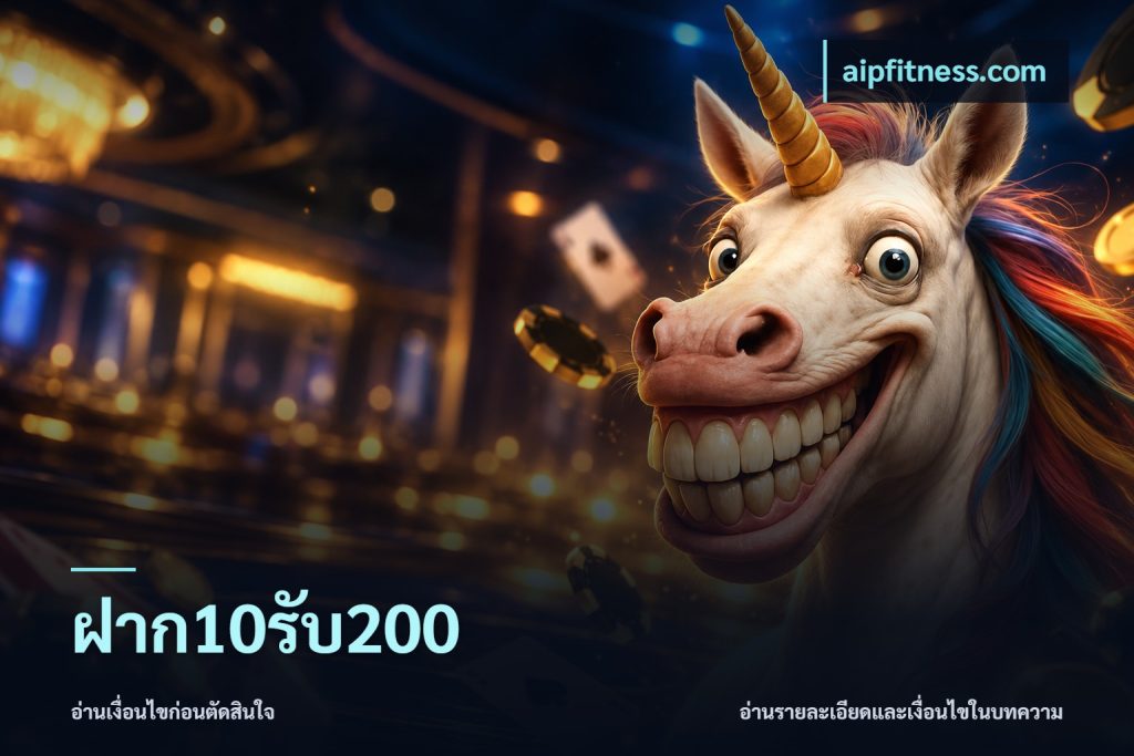 ฝาก10รับ200