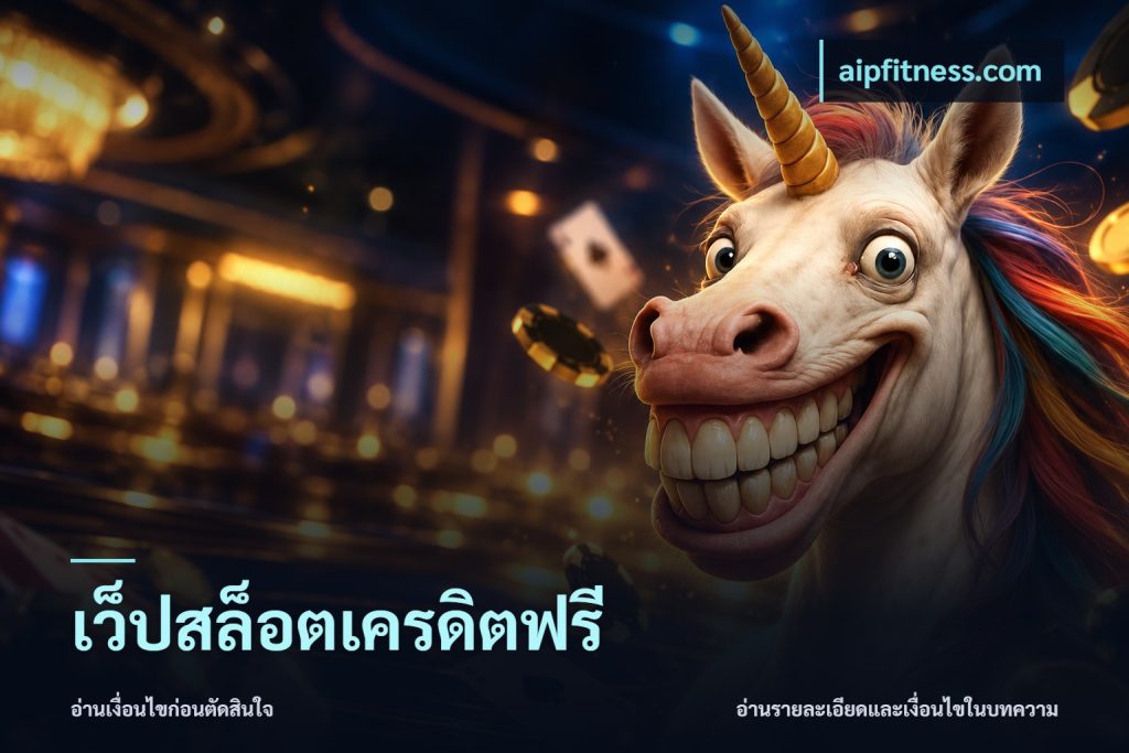 เว็ปสล็อตเครดิตฟรี