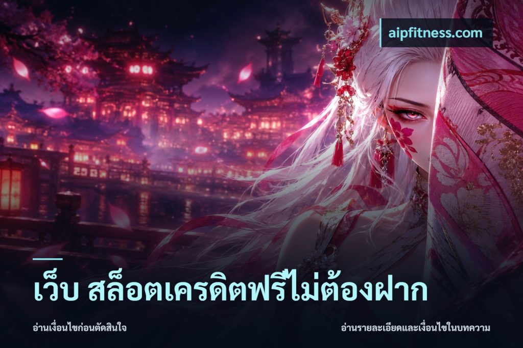 เว็บ สล็อตเครดิตฟรีไม่ต้องฝาก