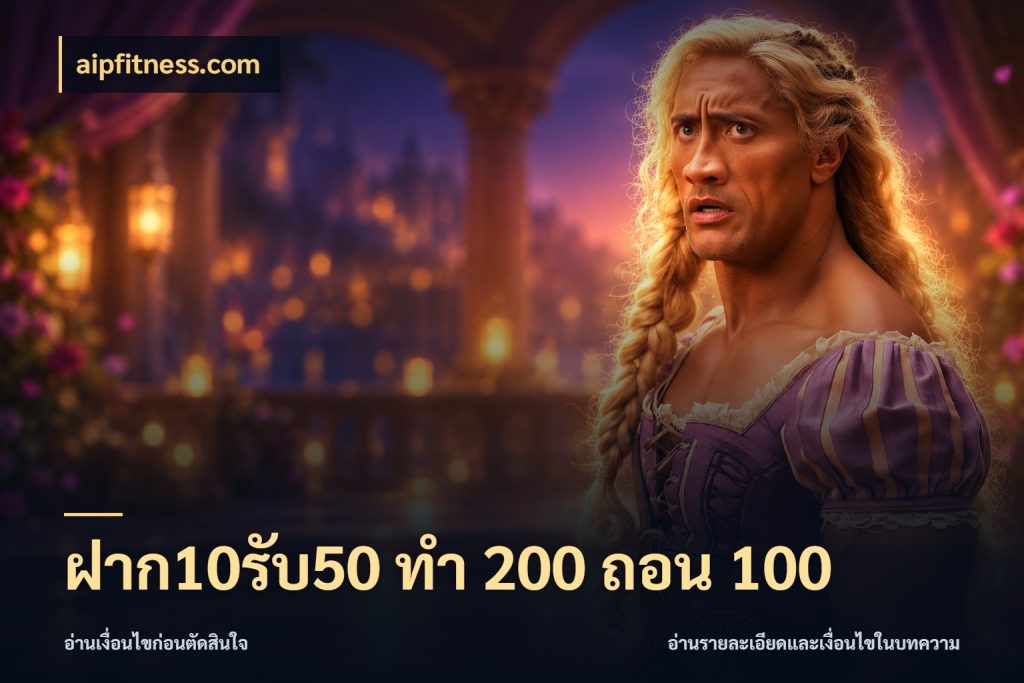 ฝาก10รับ50 ทํา 200 ถอน 100 จับคู่โบนัสกับสไตล์เกมที่ชอบ กับ aipfitness.com
