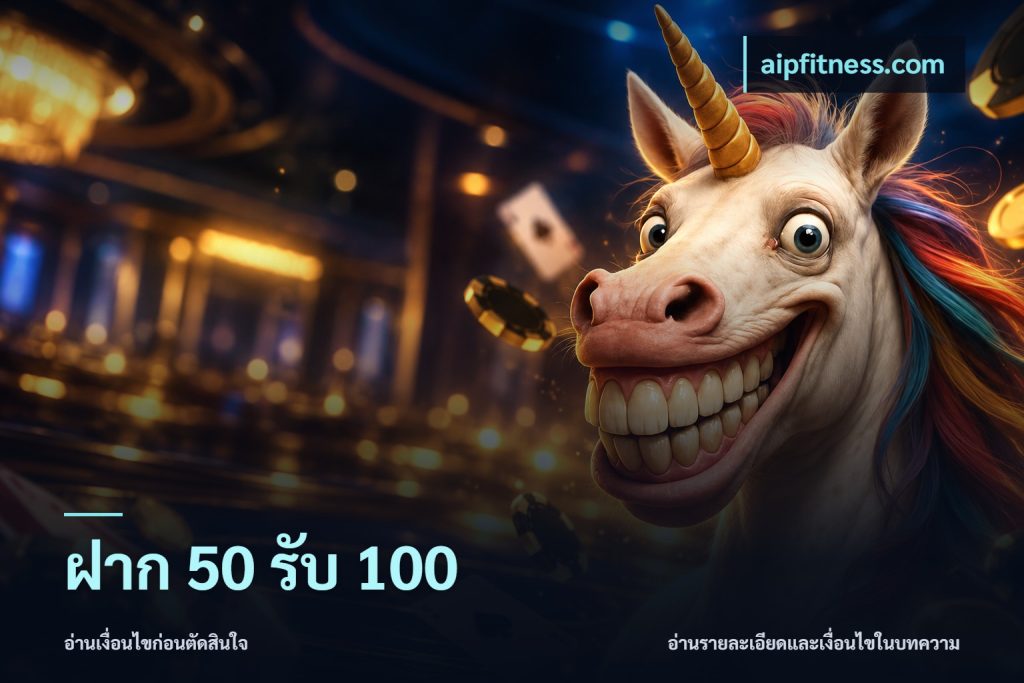 ฝาก 50 รับ 100