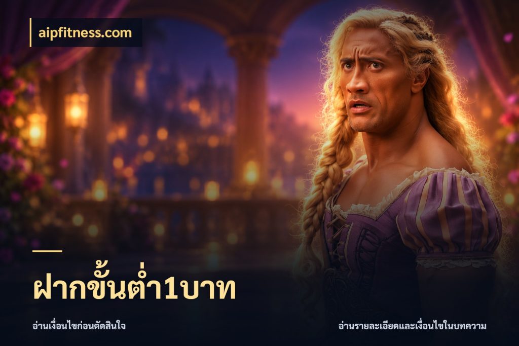 ฝากขั้นต่ำ1บาท aipfitness.com จำนวนเริ่มต้นกับสไตล์เกมที่ชอบ