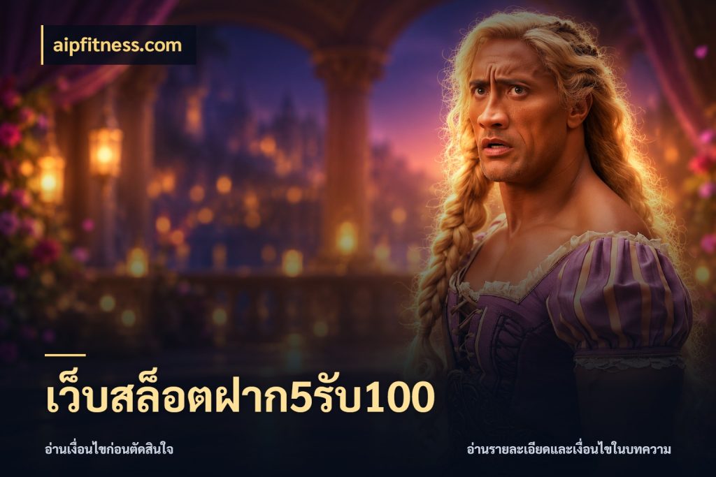 เว็บสล็อตฝาก5รับ100 สีสันของโปรฝากและยอดรับ สไตล์ aipfitness.com