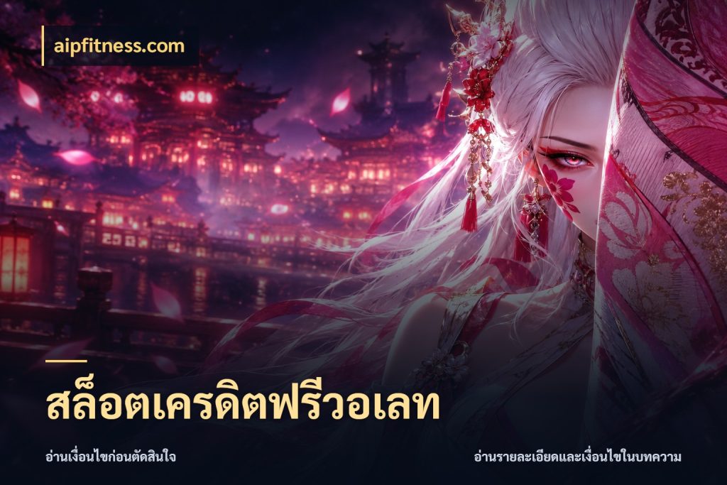 สล็อตเครดิตฟรีวอเลท จากชื่อเครดิตฟรีสู่ความสนุกที่เข้าใจได้ กับ aipfitness.com