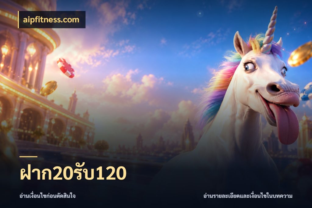 ฝาก20รับ120 เปิดมุมโปรให้เข้ากับเกมแนวโปรด สไตล์ aipfitness.com