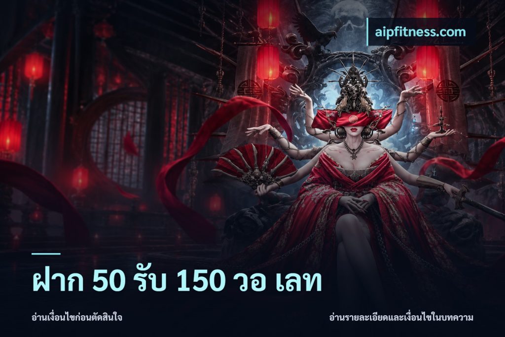 ฝาก 50 รับ 150 วอ เลท