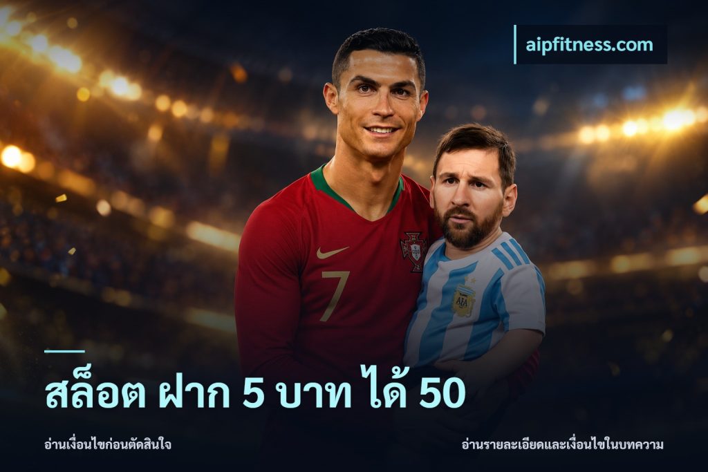 สล็อต ฝาก 5 บาท ได้ 50