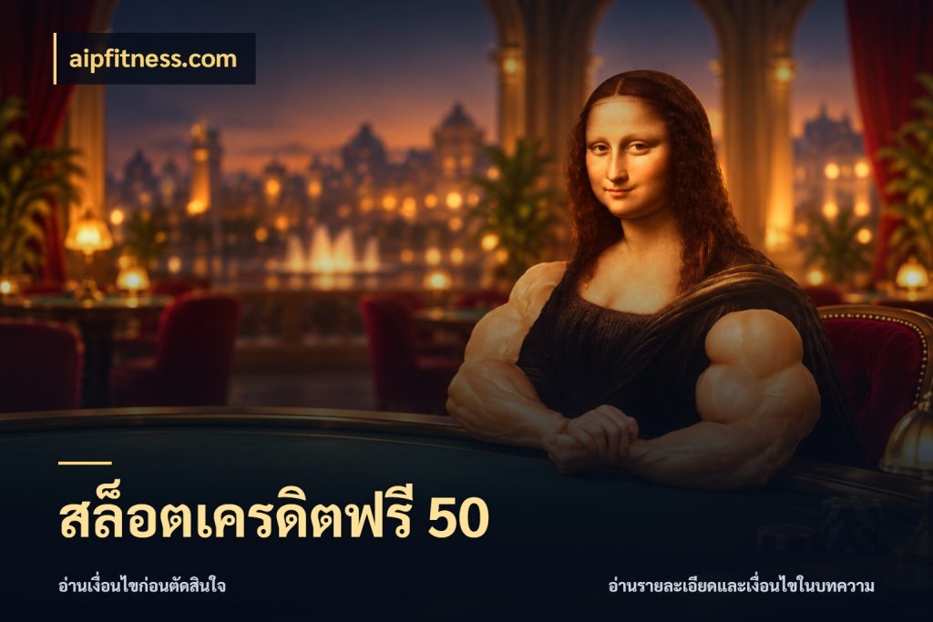 สล็อตเครดิตฟรี 50 เปิดประเด็นเครดิตฟรีสำหรับคนชอบลุ้น กับ aipfitness.com