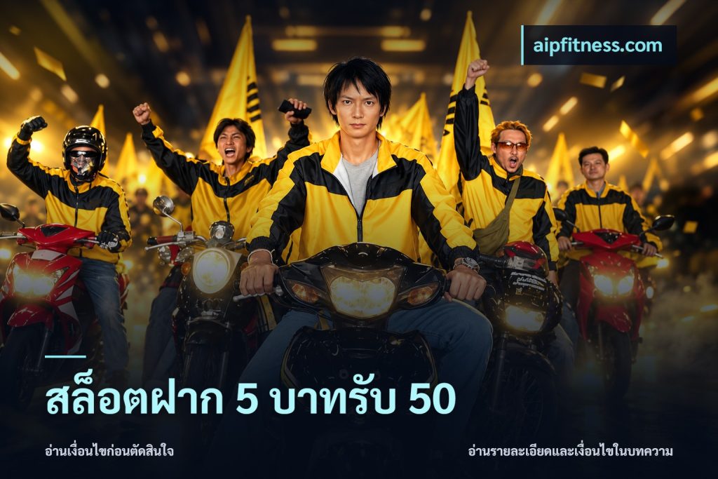 สล็อตฝาก 5 บาทรับ 50