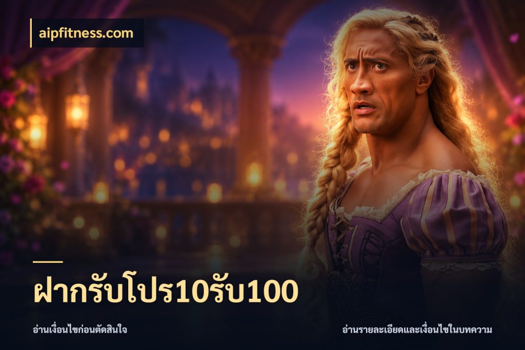 ฝากรับโปร10รับ100 aipfitness.com โปรกับเกมที่ชอบเลือกให้ตรงสไตล์