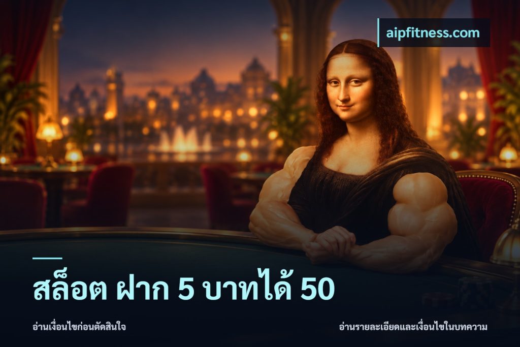 สล็อต ฝาก 5 บาทได้ 50