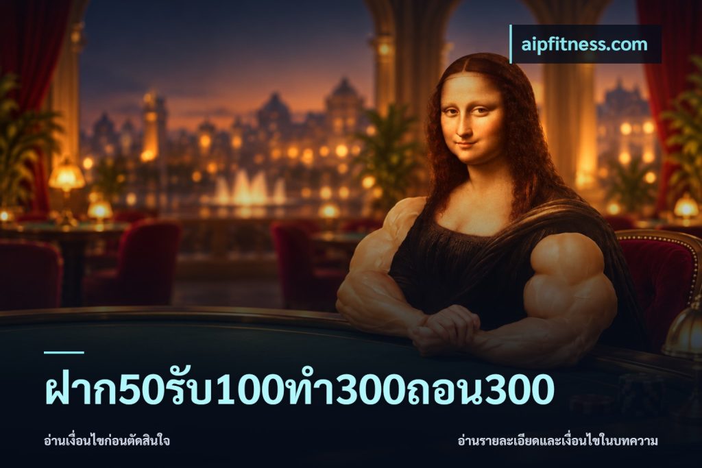 ฝาก50รับ100ทํา300ถอน300