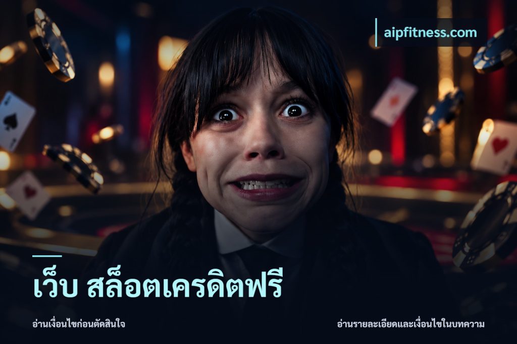 เว็บ สล็อตเครดิตฟรี