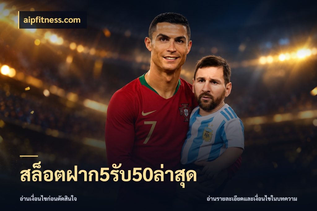 สล็อตฝาก5รับ50ล่าสุด เปิดมุมโปรให้เข้ากับเกมแนวโปรด กับ aipfitness.com