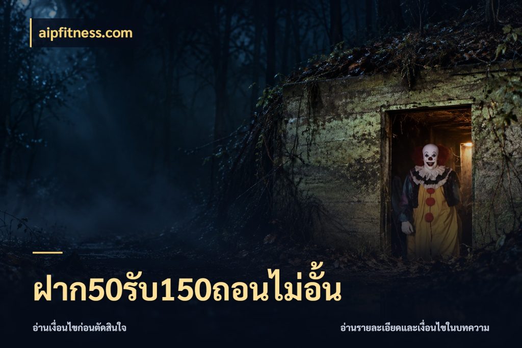 ฝาก50รับ150ถอนไม่อั้น สนุกกับตัวเลือกโปรในสไตล์ของคุณ กับ aipfitness.com