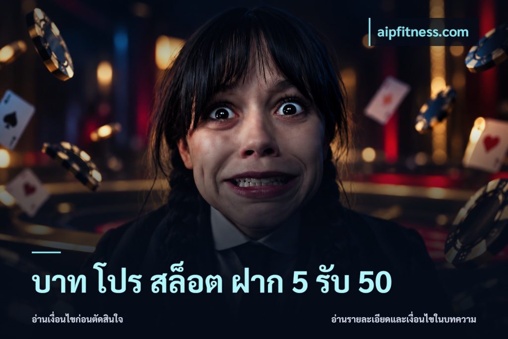 บาท โปร สล็อต ฝาก 5 รับ 50