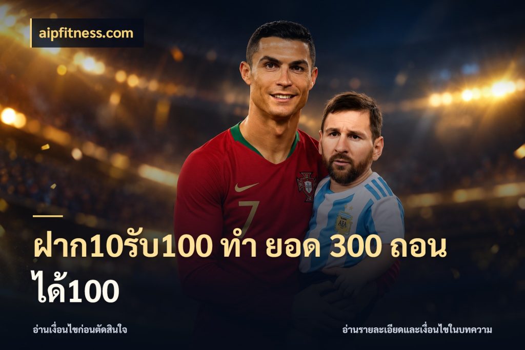 ฝาก10รับ100 ทํา ยอด 300 ถอนได้100 สายโบนัสเลือกจังหวะสนุกได้อย่างไร สไตล์ aipfitness.com
