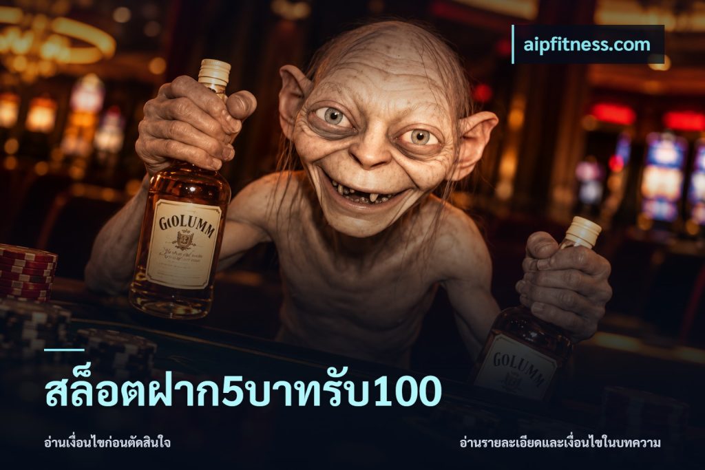 สล็อตฝาก5บาทรับ100