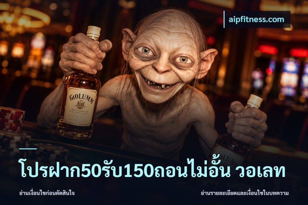 โปรฝาก50รับ150ถอนไม่อั้น วอเลท