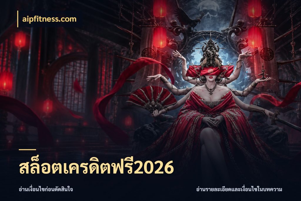 สล็อตเครดิตฟรี2026 สิทธิ์ที่สายโบนัสสนใจกับวิธีรับ สไตล์ aipfitness.com