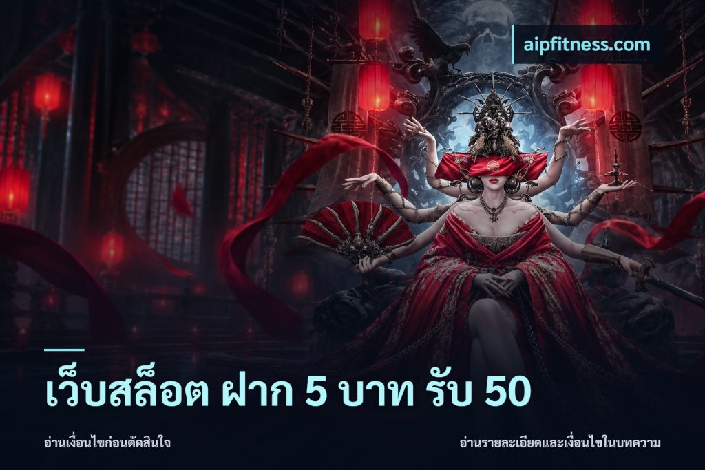 เว็บสล็อต ฝาก 5 บาท รับ 50