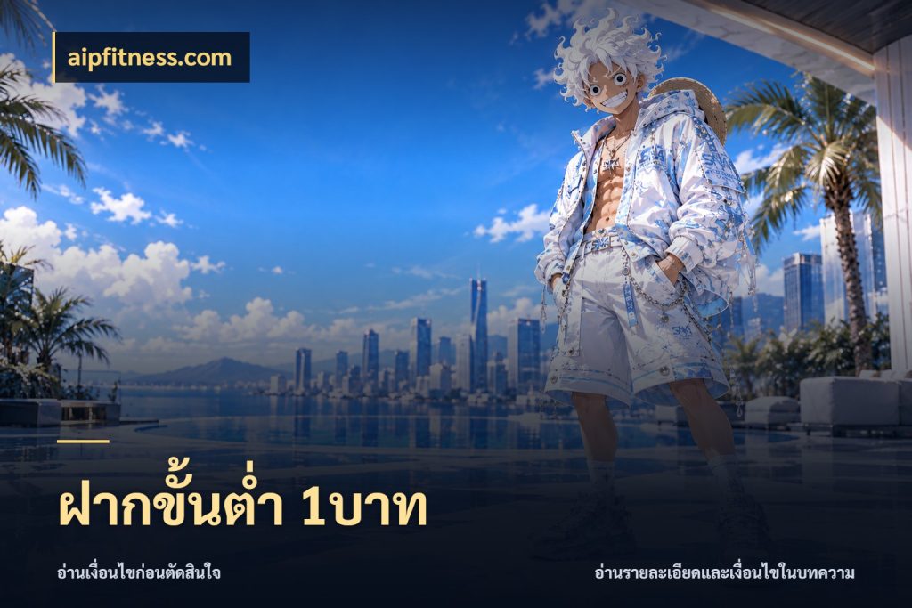 ฝากขั้นต่ำ 1บาท เกมที่ชอบในขอบเขตเงินของตัวเอง ในมุม aipfitness.com