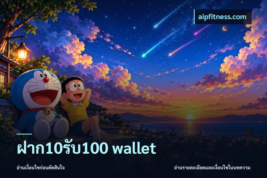 ฝาก10รับ100 wallet