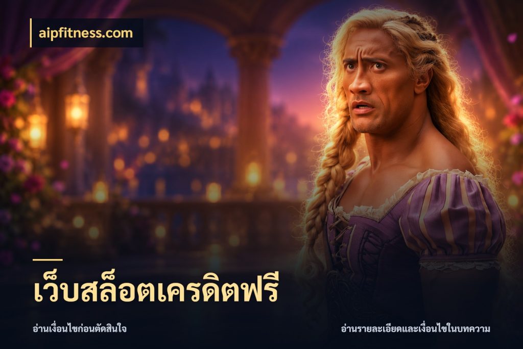 เว็บสล็อตเครดิตฟรี เครดิตฟรีในมุมที่สายโบนัสสนใจ สไตล์ aipfitness.com