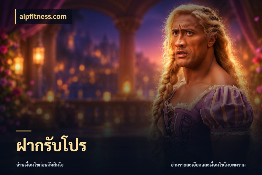 ฝากรับโปร เครดิตกับรูปแบบโปรที่ตรงใจ สไตล์ aipfitness.com