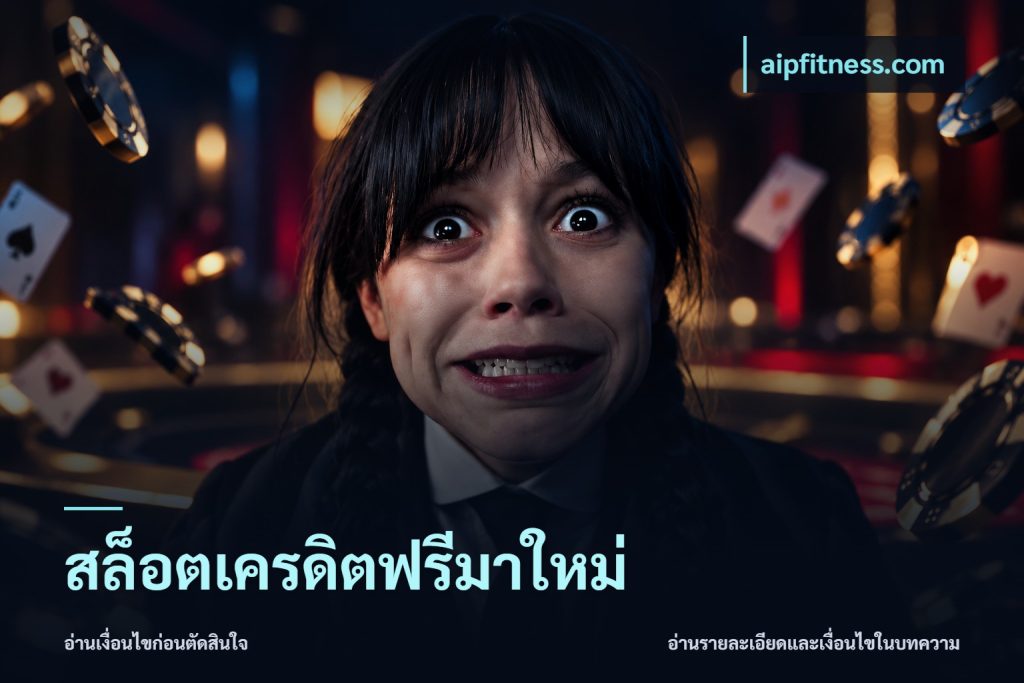 สล็อตเครดิตฟรีมาใหม่