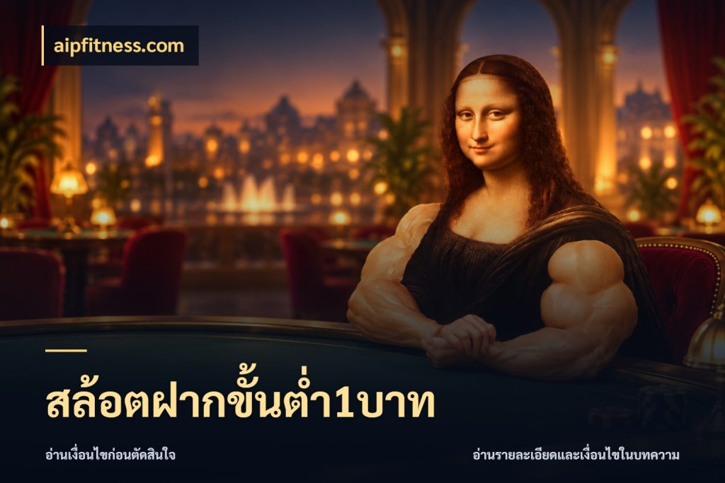 สล้อตฝากขั้นต่ำ1บาท ทุนเบาก็มีสีสันในจังหวะของคุณ สไตล์ aipfitness.com