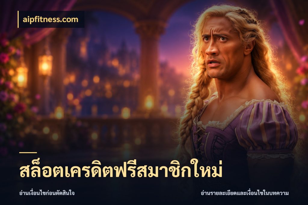 สล็อตเครดิตฟรีสมาชิกใหม่ ชนิดเครดิตกับสิทธิ์ที่คุณอยากรู้ ในมุม aipfitness.com