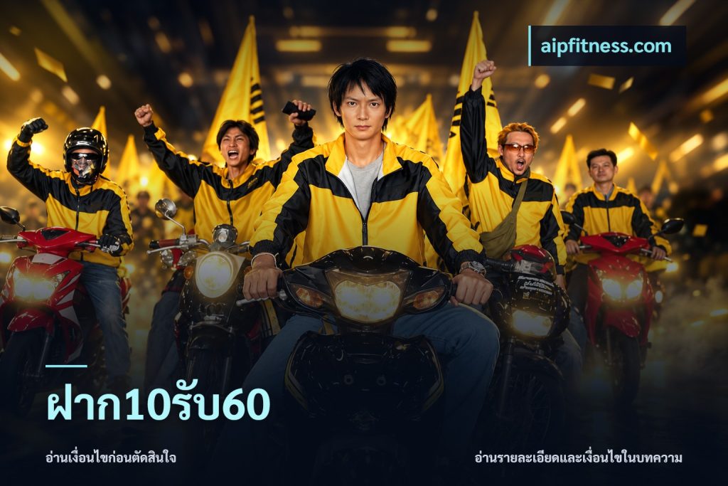 ฝาก10รับ60